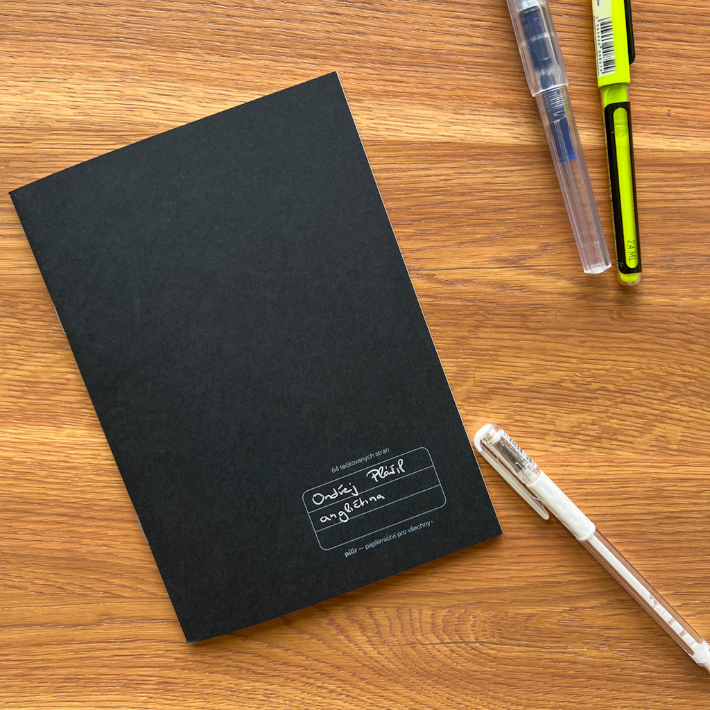 školní sešit sponka